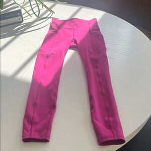 Lululemon Athletica Invigorate HR Tight 25” Vibrant Pink - size 0